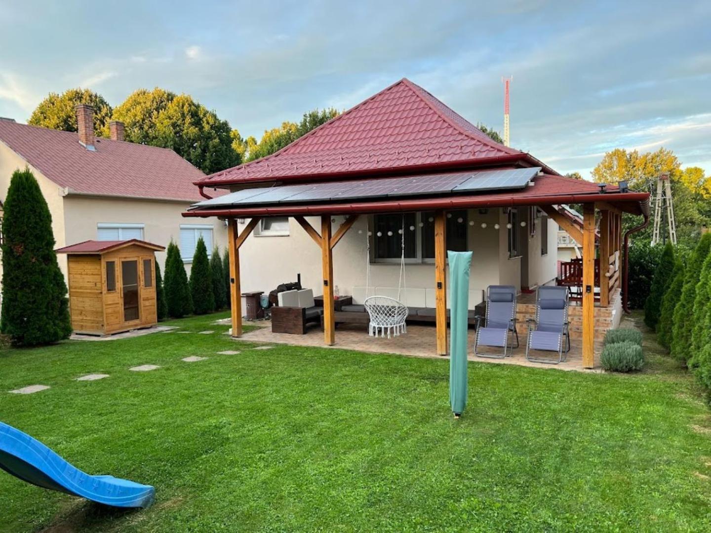 Keknefelejcs Vendeghaz Villa Zalakaros Exterior photo